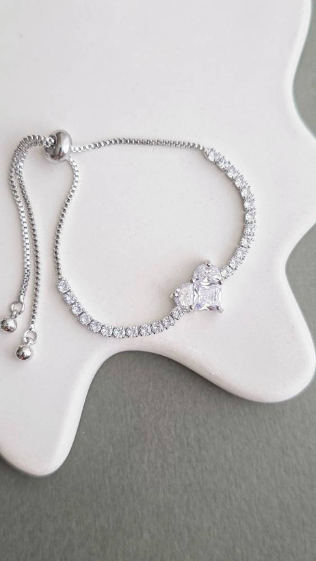 دستبند مارشال طرح قلب برجسته